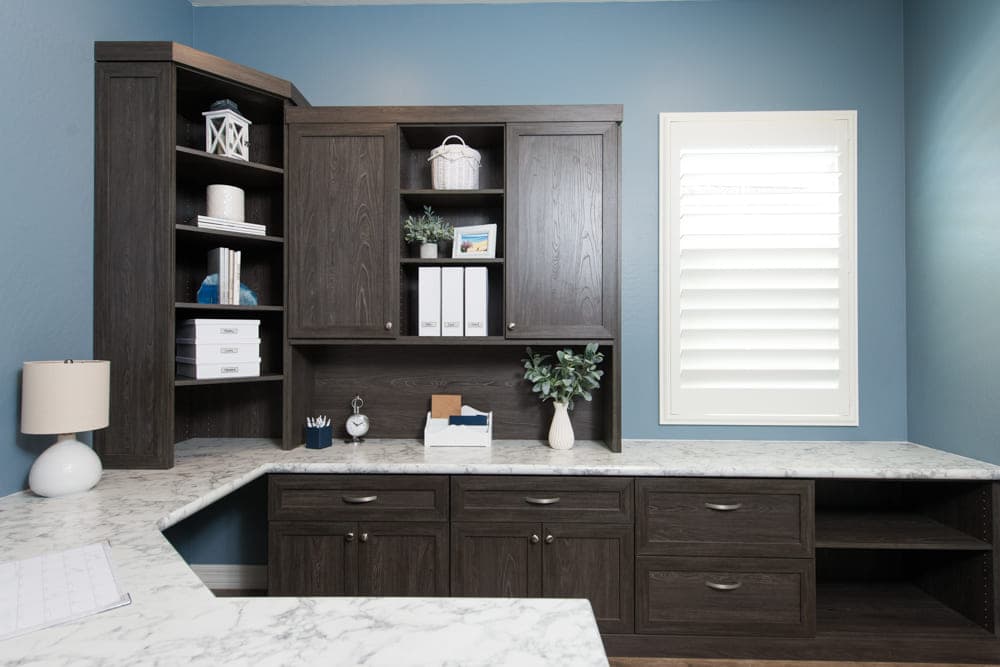 Home Office Built-Ins detail 3 — Classy Closets San Diego