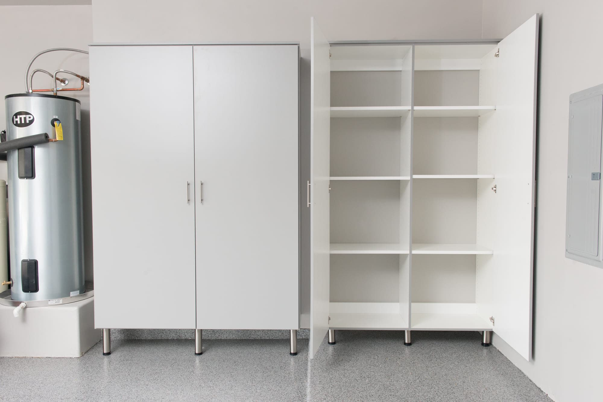 Garage Cabinets detail — Classy Closets San Diego