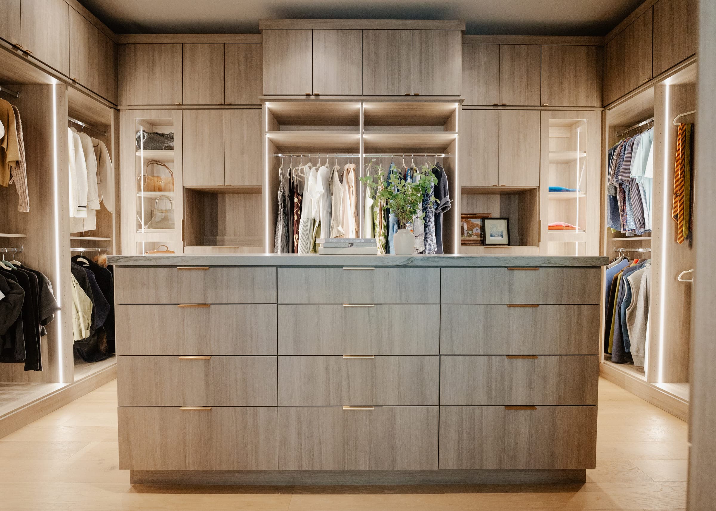 Classy Closets product lines — closets, cabinetry and storage